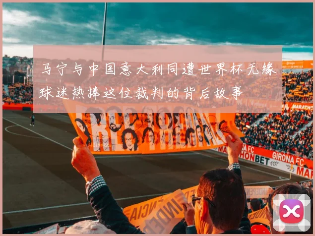 马宁与中国意大利同遭世界杯无缘球迷热捧这位裁判的背后故事